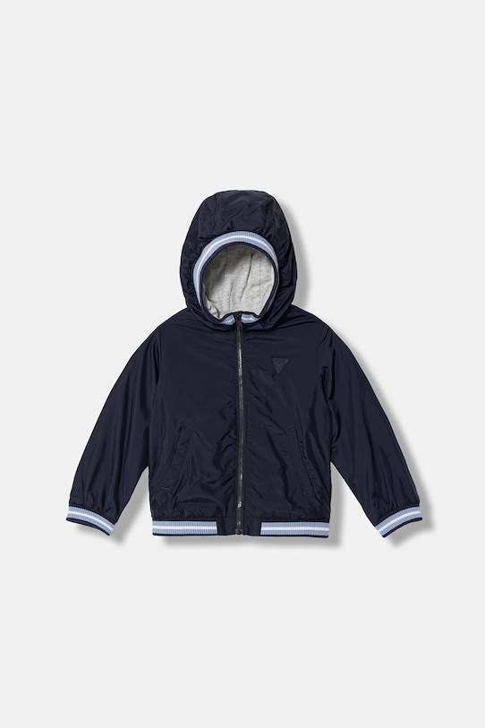 Guess kurtka niemowlęca pozostałe granatowy N6RL06.WCFM0.PPY2