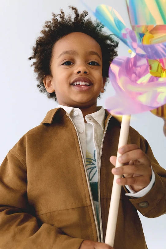 Mayoral kurtka dziecięca brązowy 3438.5C.Mini.PPY2