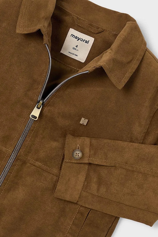 Chłopiec Mayoral kurtka dziecięca 3438.5C.Mini.PPY2 brązowy