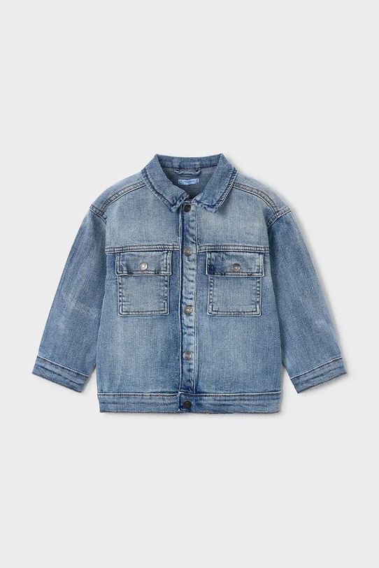Παιδικό τζιν μπουφάν Mayoral 3439.5D.Mini.PPY2 μπλε SS26