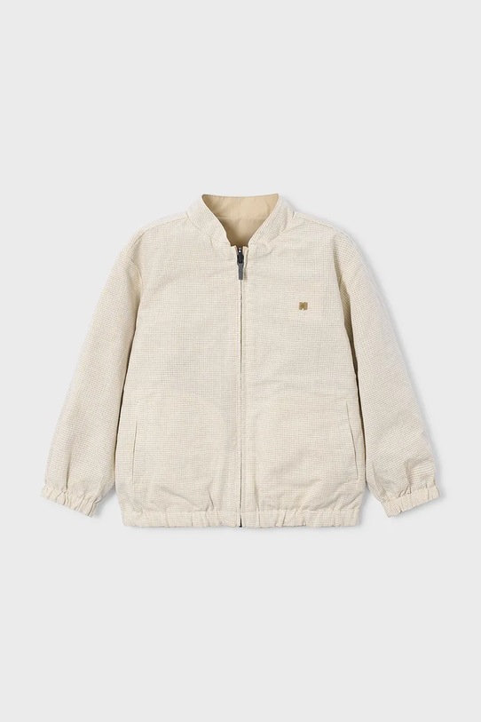 Αναστρέψιμο παιδικό μπουφάν Mayoral 3444.5B.Mini.PPY2 μπεζ SS26