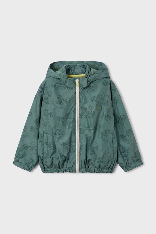 Dječja jakna Mayoral bez tople podstave zelena 3446.5F.Mini.PPY2