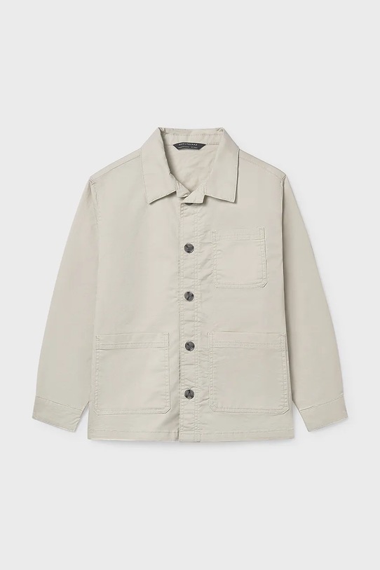 Mayoral kurtka koszulowa dziecięca 6173.7F.Junior.PPY2 beżowy SS26