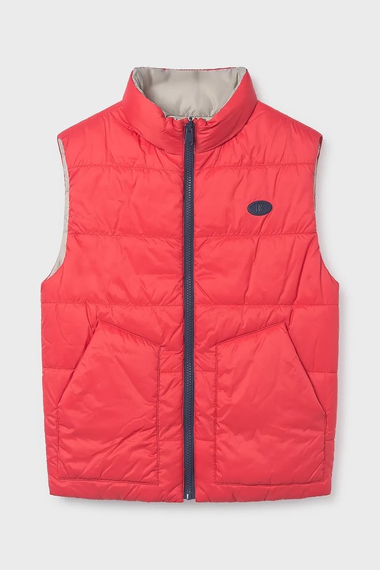 Dětská oboustranná vesta Mayoral s podšívkou červená 6358.7E.Junior.PPY2