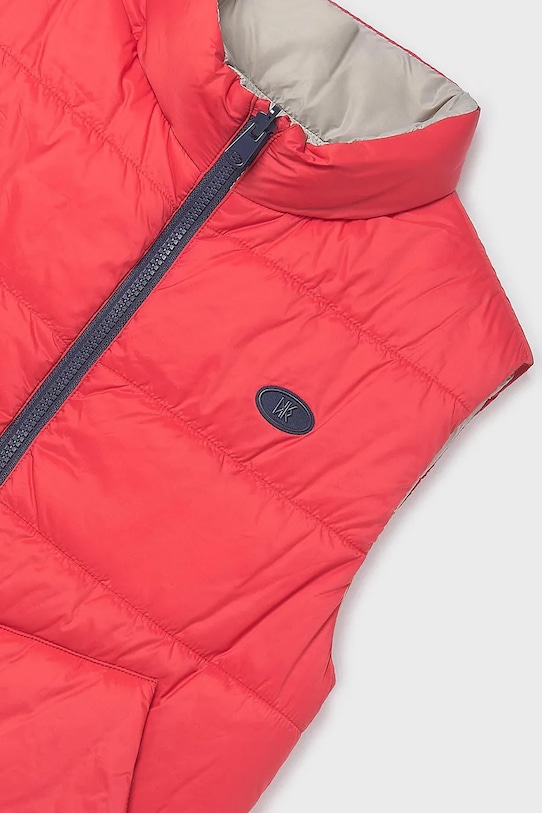 Băieți Mayoral vestă cu două fețe pentru copii 6358.7E.Junior.PPY2 rosu