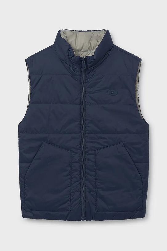 Mayoral bezrękawnik dwustronny dziecięcy bez kaptura granatowy 6358.7E.Junior.PPY2