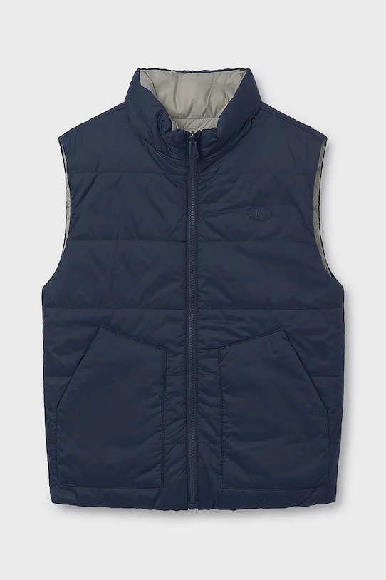 Mayoral bezrękawnik dwustronny dziecięcy bez kaptura granatowy 6358.7E.Junior.PPY2