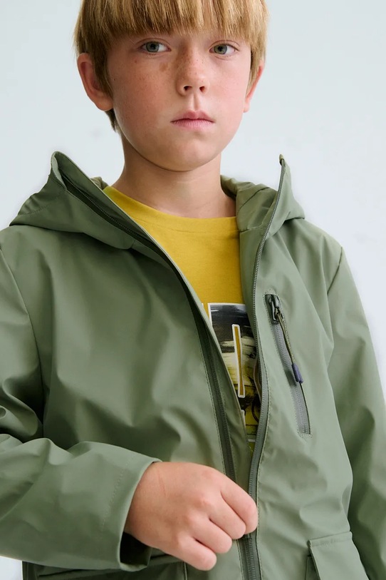 Mayoral kurtka dziecięca 6418.7C.Junior.PPY2 zielony