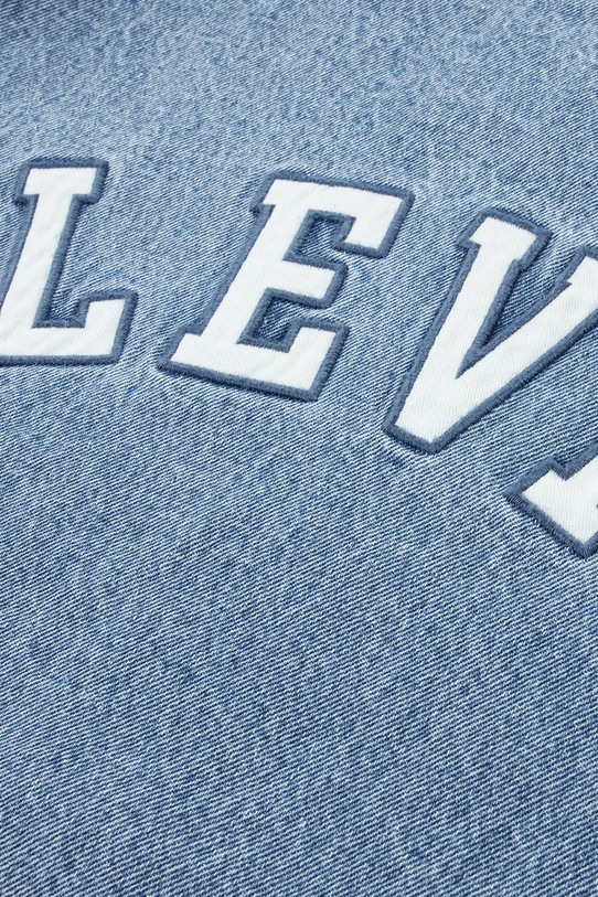 Chłopiec Levi's kurtka jeansowa dziecięca DENIM BOMBER JACKET 8EP681 niebieski