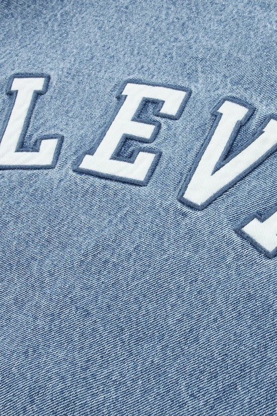 Chłopiec Levi's kurtka jeansowa dziecięca DENIM BOMBER JACKET 8EP681 niebieski