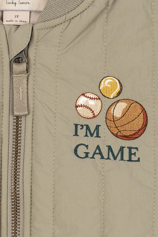 Konges Sløjd bezrękawnik dziecięcy JUNO VEST KS104890.PPY2 zielony