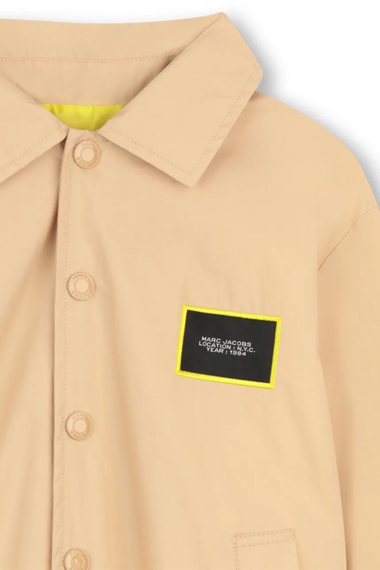 Παιδικό μπουφάν Marc Jacobs μπεζ W60801.126.150