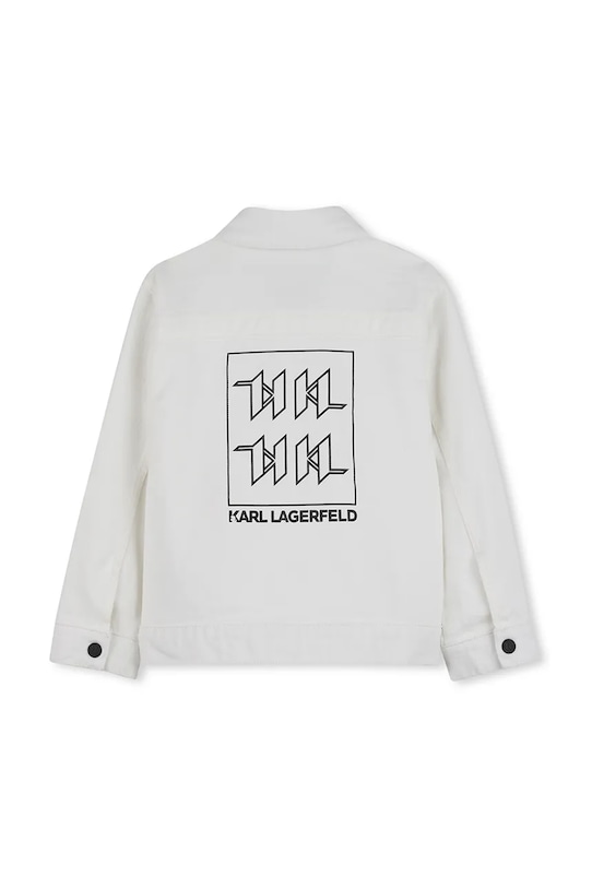Dečki Otroška bombažna jakna Karl Lagerfeld Z31072.114.150 bež