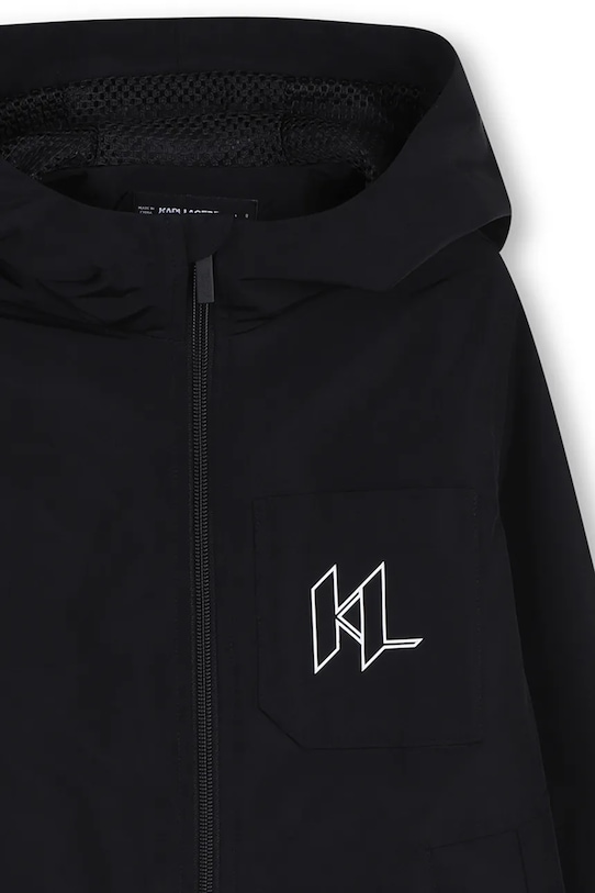 Chłopiec Karl Lagerfeld kurtka dziecięca Z31107.162.174 czarny