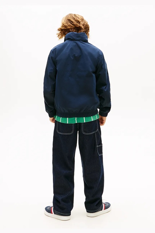 Tommy Hilfiger kratka jakna otroška mornarsko modra KB0KB10396.128.176.PPY2