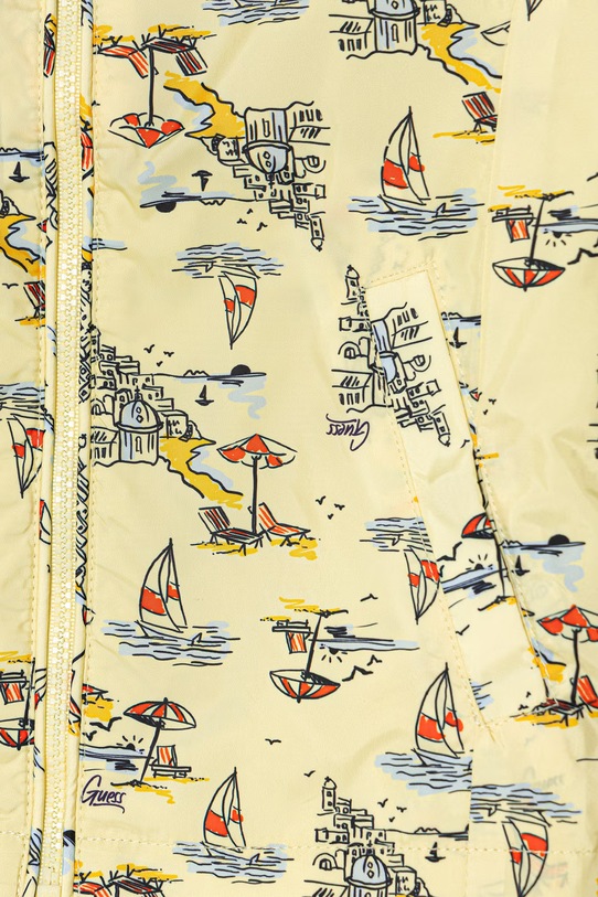 Chłopiec Guess kurtka dziecięca N6GL00.WCFM2.PPY2.M żółty