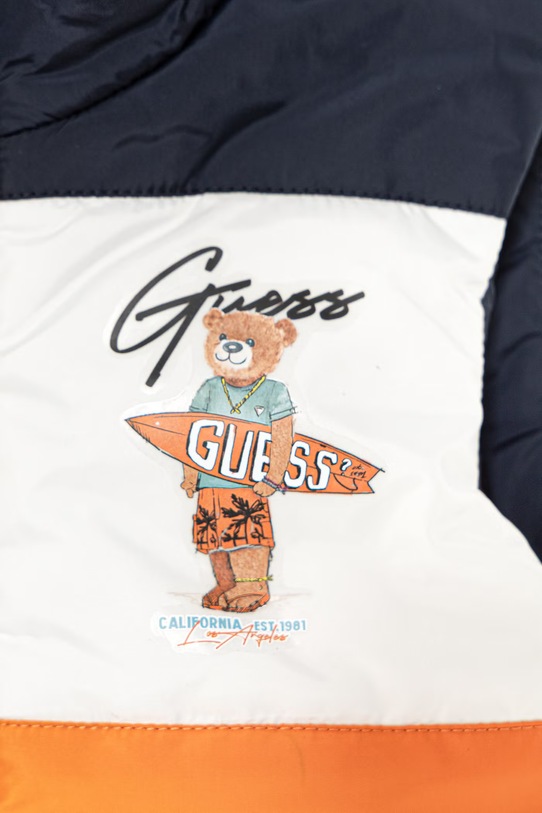 Chłopiec Guess bezrękawnik dziecięcy N6GL02.WCFM2.PPY2.M granatowy