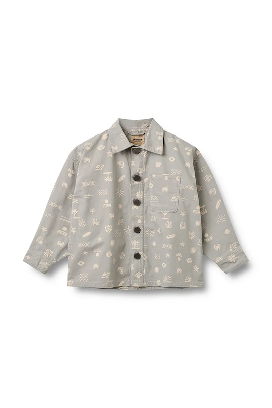 Wheat kurtka bawełniana dziecięca 2695.425.GOTS szary SS26