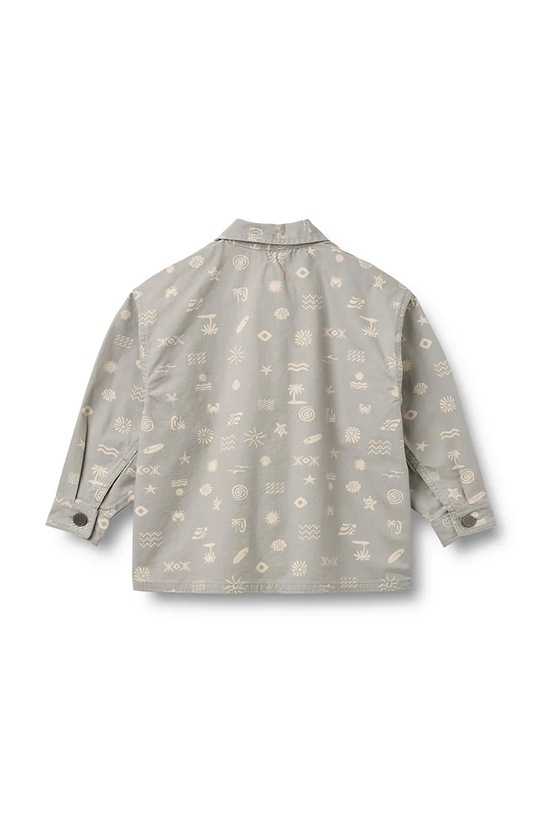 Chłopiec Wheat kurtka bawełniana dziecięca 2695.425.GOTS szary