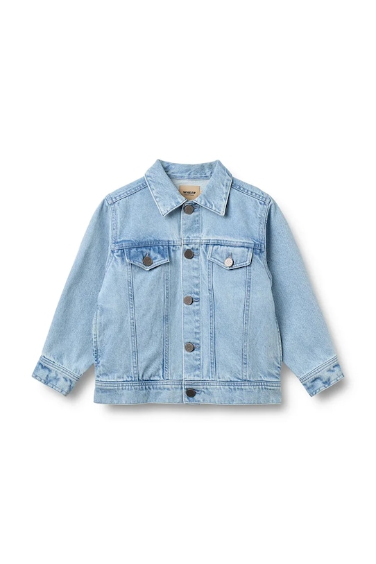 Wheat kurtka jeansowa dziecięca 7202.432.GOTS niebieski SS26