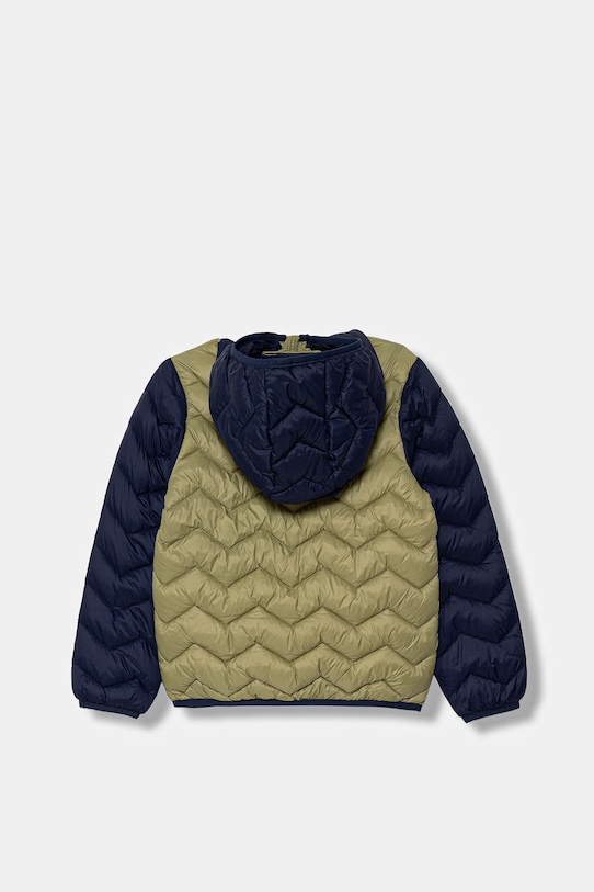 United Colors of Benetton krótka kurtka dziecięca 2TWDCN04V.G.Stagionale zielony SS26