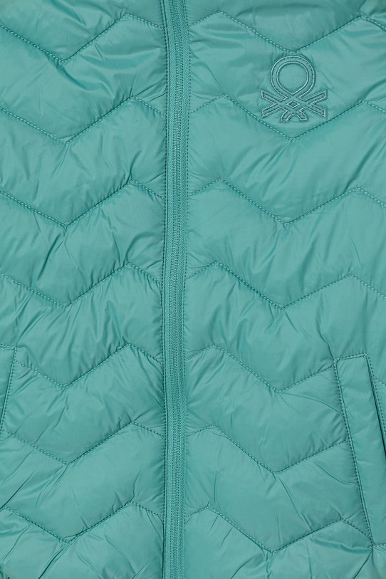 Chłopiec United Colors of Benetton kurtka dziecięca 2TWDGN02V.P.Stagionale turkusowy