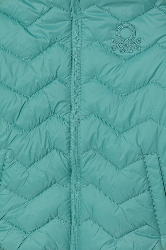 Chłopiec United Colors of Benetton kurtka dziecięca 2TWDGN02V.P.Stagionale turkusowy