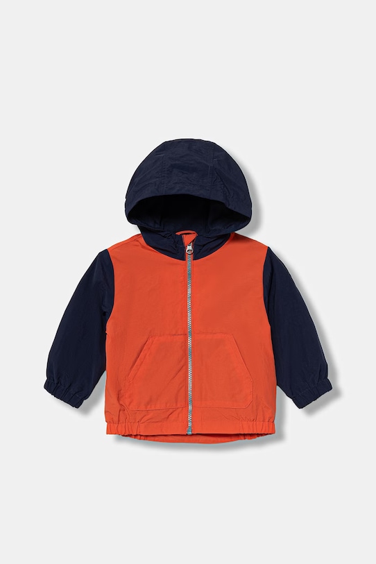 United Colors of Benetton krótka kurtka dziecięca pomarańczowy 2IGGGN049.P.Stagionale