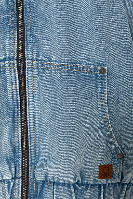 BIMBO United Colors of Benetton giacca per bambini in jeans 2KEHCN07B.G.Stagionale blu
