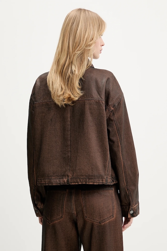 Odzież Gestuz kurtka jeansowa 10910873 brązowy