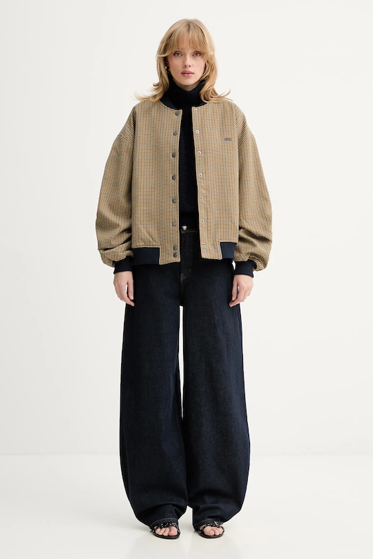 Gestuz kurtka bomber 10910893 zielony SS26