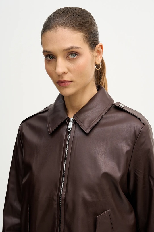 Calvin Klein Jeans kurtka brązowy LV047E501G