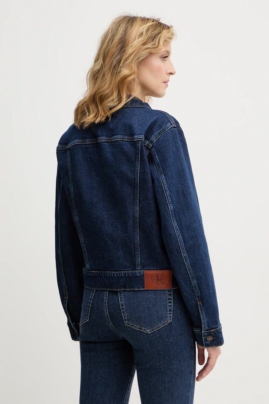 Ρούχα Τζιν μπουφάν Calvin Klein Jeans LV047E903G σκούρο μπλε