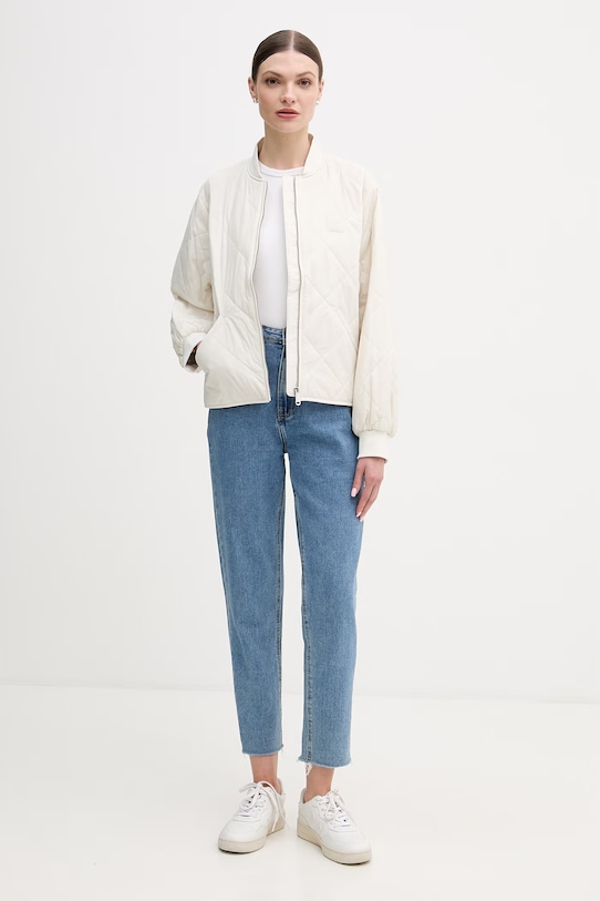 Calvin Klein Jeans geacă LV147E514G bej SS26