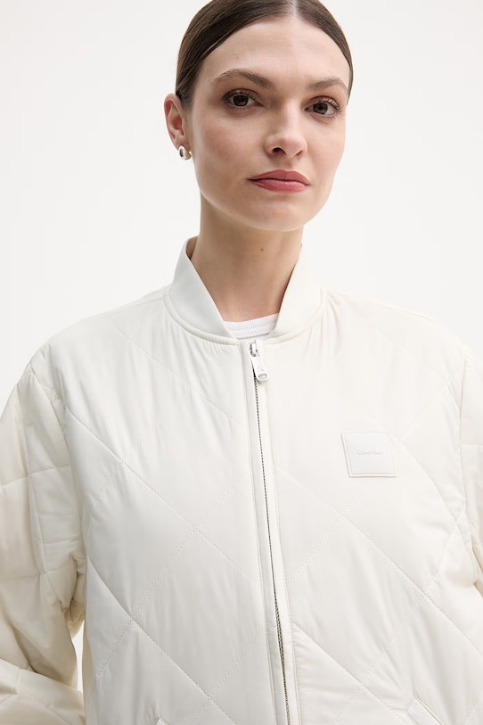 Calvin Klein Jeans geacă bej LV147E514G