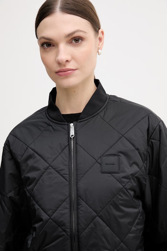 Μπουφάν Calvin Klein Jeans μαύρο LV147E514G