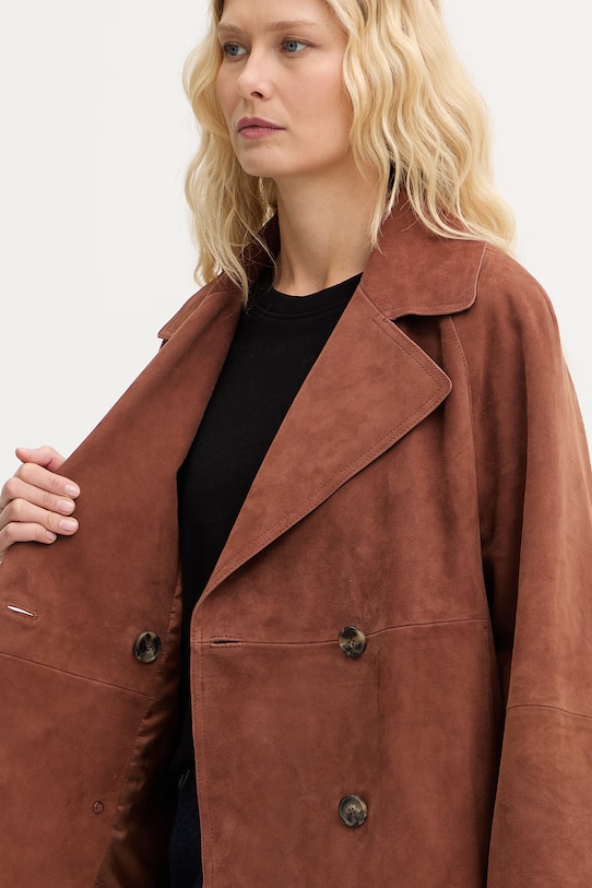 Weekend Max Mara krótka kurtka damska zamszowa SOSPIRO 2615441011600