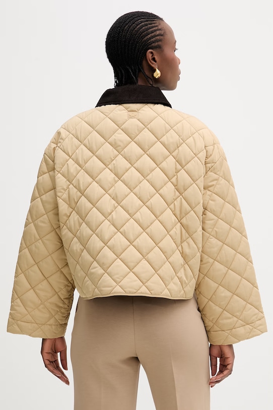 Weekend Max Mara kurtka dwustronna KAKI beżowy 2615481031600