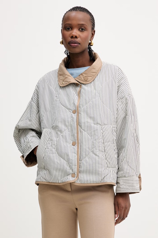 Weekend Max Mara kurtka dwustronna SMALTO 2615481051600 brązowy SS26