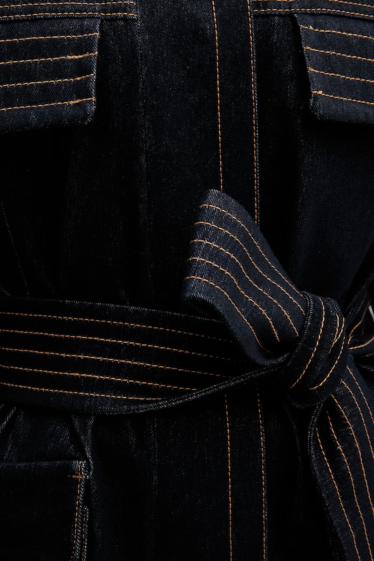 Džínová bunda MM by Max Mara WEST 2616911017600 námořnická modř