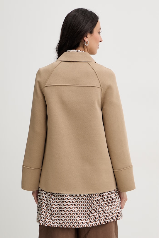 Odzież MM by Max Mara krótka kurtka damska ELISEO 2616911047600 beżowy