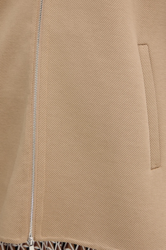 MM by Max Mara krótka kurtka damska ELISEO 2616911047600 beżowy