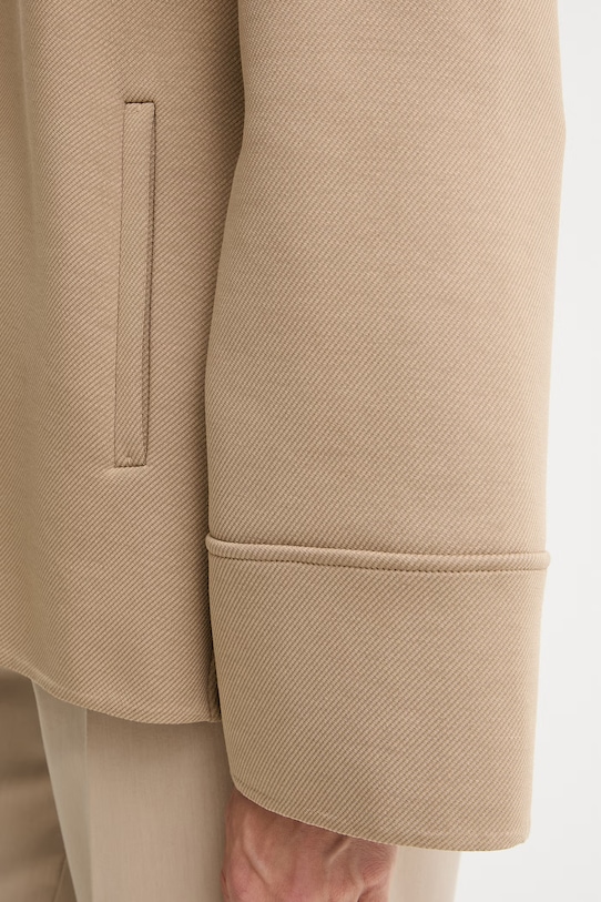 MM by Max Mara krótka kurtka damska ELISEO 2616911047600 beżowy