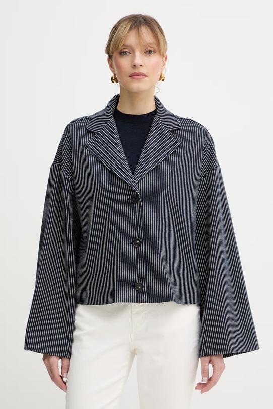 MM by Max Mara marynarka GIULIVA dzianina granatowy 2616911067600