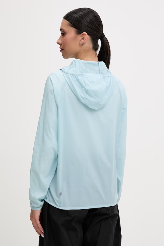 Odzież Fjallraven kurtka trekkingowa damska Keb Lätt F14500184 niebieski
