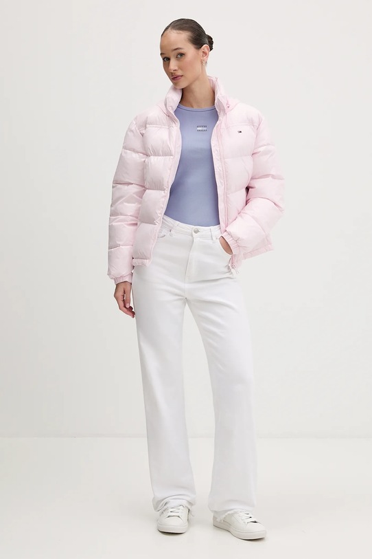 Tommy Jeans kurtka DW0DW22039 różowy SS26
