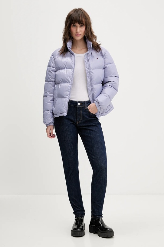 Tommy Jeans kurtka DW0DW22039 fioletowy SS26