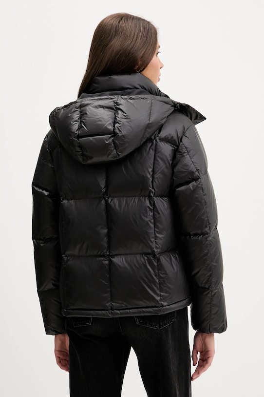 Ρούχα Μπουφάν με επένδυση από πούπουλα Tommy Jeans DW0DW22040 μαύρο