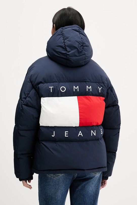 Odzież Tommy Jeans kurtka DW0DW22041 granatowy