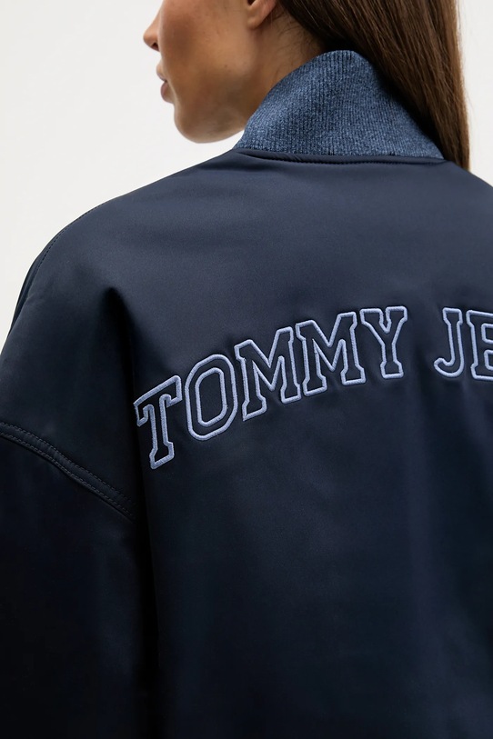 Куртка-бомбер Tommy Jeans DW0DW22044 тёмно-синий